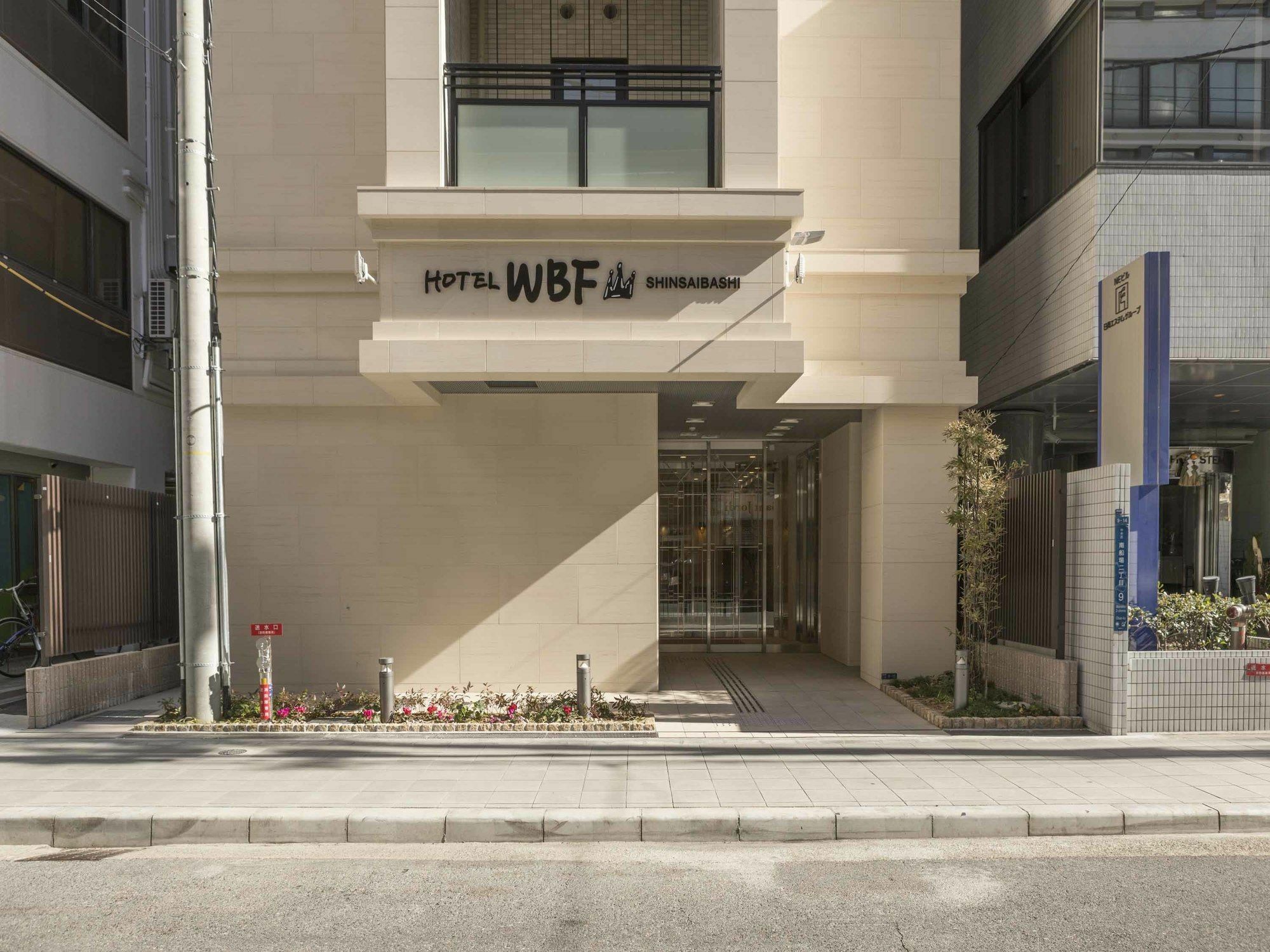 Hotel Wbf Shinsaibashi Ōsaka Eksteriør bilde